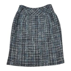Carlisle‎ Collection Bouclé Tweed Pencil Skirt 12